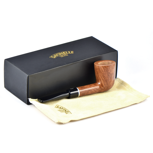 трубка Savinelli Otello - Smooth Natural 409 (фильтр 9 мм)-3