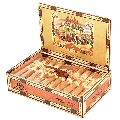 Сигара San Lotano Connecticut - Requiem Robusto (1 шт.)-1