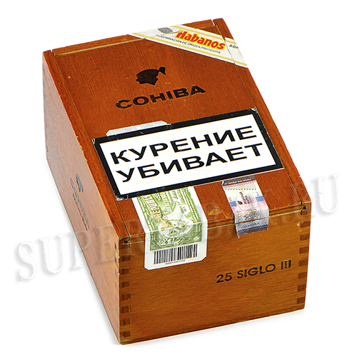 Сигара Cohiba Siglo III (коробка 25 шт.)-1