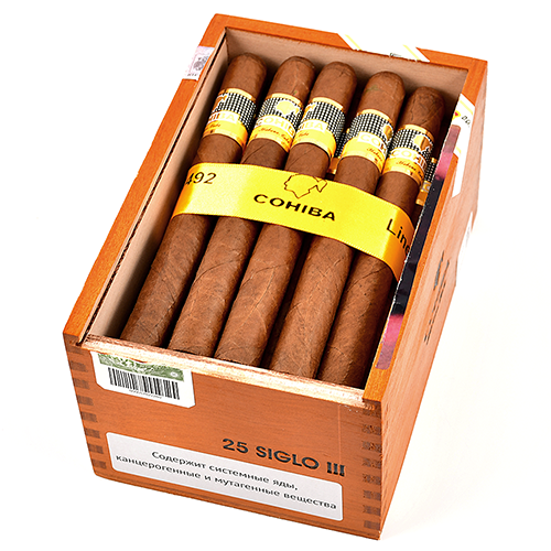 Сигара Cohiba Siglo III (коробка 25 шт.)