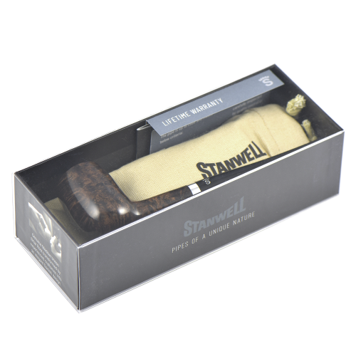 Трубка Stanwell Relief - Brown Polished 29 (без фильтра)-3