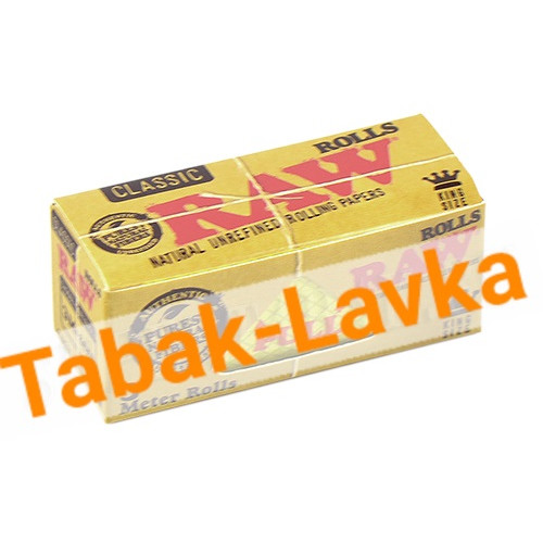 Бумага самокруточная RAW - Classic Rolls 54мм (3 метра)