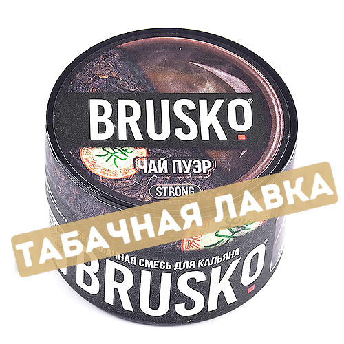 Кальянная смесь Brusko Strong - Чай пуэр (50 гр.)