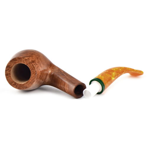 Трубка Savinelli Arancia - Smooth Brown 670 (фильтр 9 мм)-2