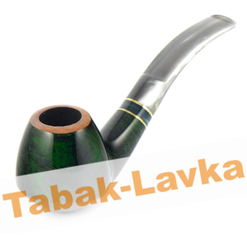 Трубка Big Ben - Standing Two Tone - Green 204 (фильтр 9 мм)-5