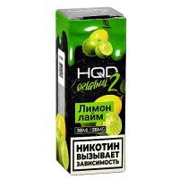 Жидкость для эл. сигарет - HQD Original 2 - Лимон - Лайм - 20MG (30 мл) NEW