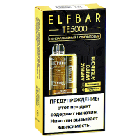 POD система Elf Bar - TE 5000 - Ананас - Манго - Апельсин - 2% - (1 шт.)