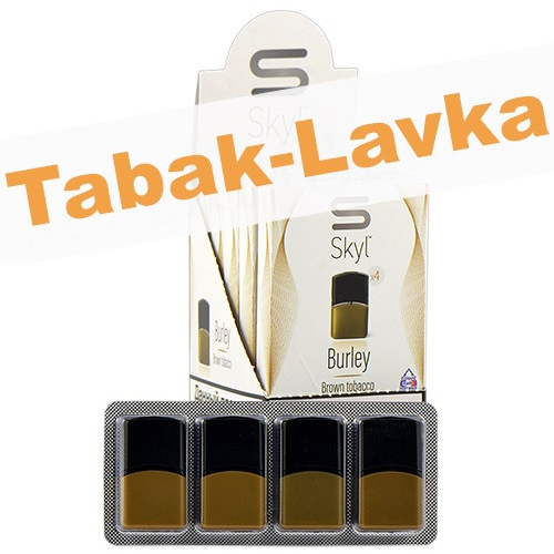 Картридж Skyl™ - Burley Brown Tabacco - 8 мг - (4 шт)