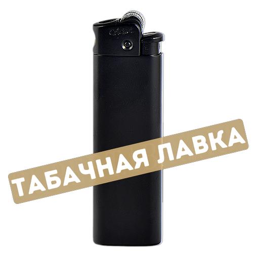 Зажигалка Cricket De Luxe (заправляемая) Black