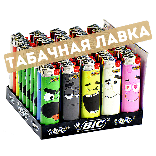 Зажигалка BIC J3 смайл