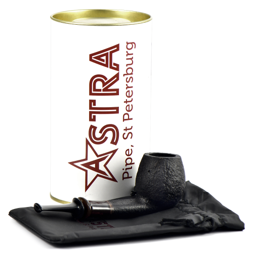 Трубка Astra - 1-107 Spigot Apple - Black Blast (без фильтра)-1