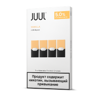 Картридж Juul Labs x4 JUUL Ваниль (59 мг)