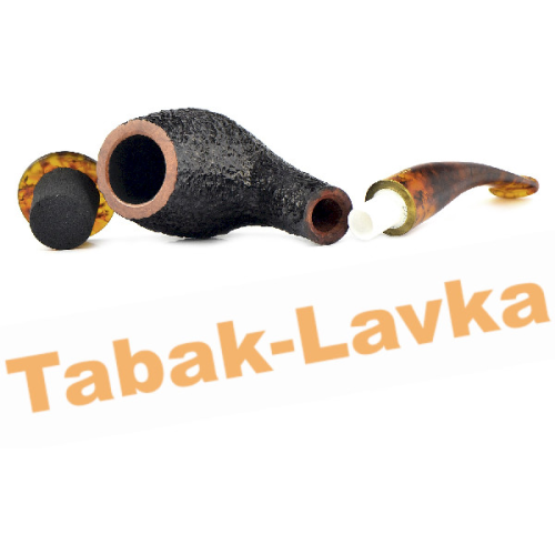 Трубка Savinelli Tortuga - Rustic 628 (фильтр 9 мм)-3