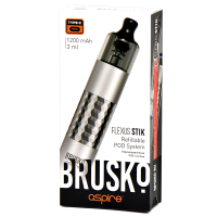 Многоразовая POD-система Brusko FLEXUS STICK Silver