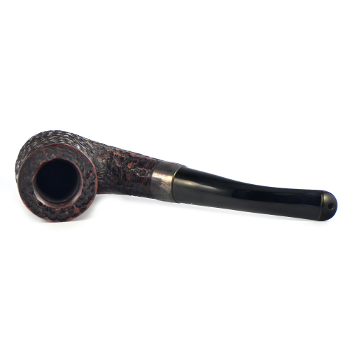 Трубка Peterson Sherlock Holmes - Rustic - Rathbone P-Lip (фильтр 9 мм)-7