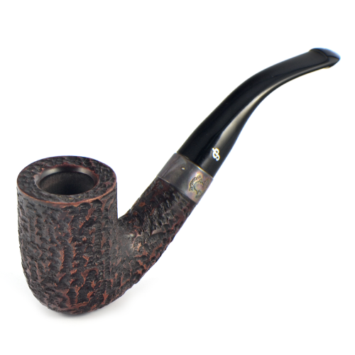 Трубка Peterson Sherlock Holmes - Rustic - Rathbone P-Lip (фильтр 9 мм)-6