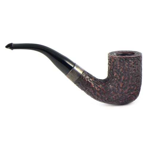 Трубка Peterson Sherlock Holmes - Rustic - Rathbone P-Lip (фильтр 9 мм)-1