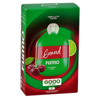 POD система Fummo - Grand 6000 затяжек - Черешня - Лайм - 2% - (1 шт.)