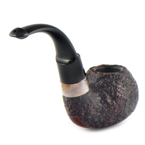 Трубка Peterson Sherlock Holmes - Rustic - Lestrade P-Lip (фильтр 9 мм)-5