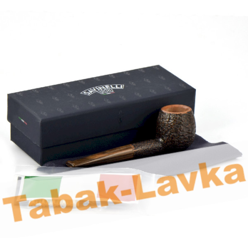 Трубка Savinelli Tundra - BrownBlast 207 (фильтр 9 мм)-5