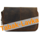 Сумка P&A - 413 Buffalo Dark Brown - для 3 трубок - с кисетом для табака