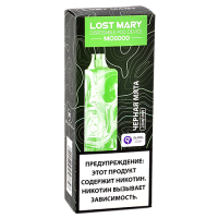 POD система Lost Mary - MO 5000 - Чёрная мята - 2% - (1 шт.)