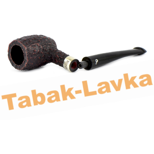 Трубка Peterson Speciality Pipes - Barrel - Rustic Nickel Mounted P-Lip (без фильтра)-5