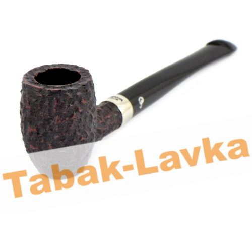 Трубка Peterson Speciality Pipes - Barrel - Rustic Nickel Mounted P-Lip (без фильтра)-6