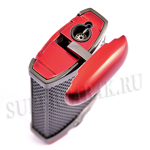 Зажигалка Colibri Apex - LI 410 T12 (Matte Red)-2