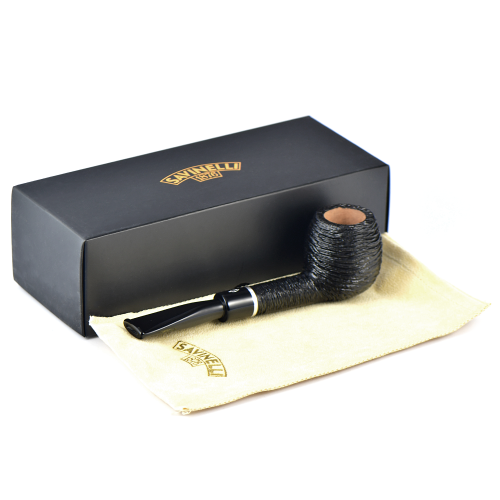 трубка Savinelli Otello - Rustic Black 207 (фильтр 9 мм)-5