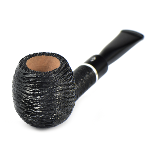 трубка Savinelli Otello - Rustic Black 207 (фильтр 9 мм)-6