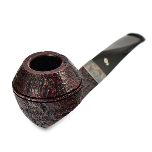 Трубка Peterson Sherlock Holmes - SandBlast - Hudson P-Lip (без фильтра)-5