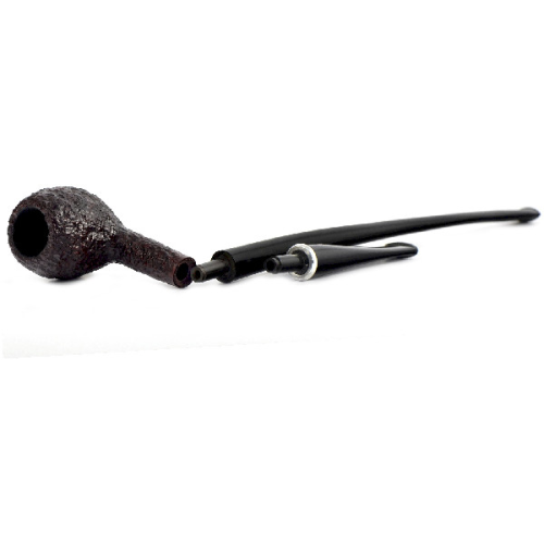 трубка Savinelli Tandem Rustic - 202 (без фильтра) - 2 мундштука-5