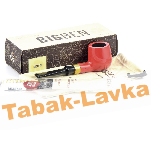 Трубка Big Ben - Royal Goldline - Red Polish 012 (фильтр 9 мм)-4