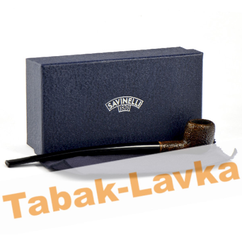 Курительная трубка Savinelli Churchwarden - Brownblast 901 (без фильтра)-2