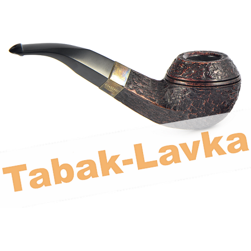 Трубка Peterson Sherlock Holmes - Rustic - Squire P-Lip (фильтр 9 мм)-4