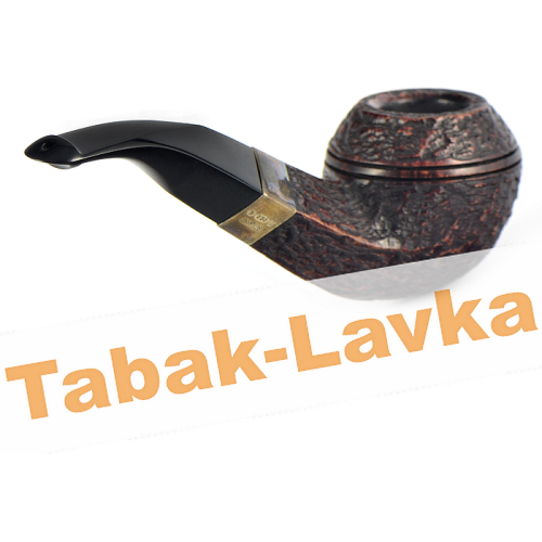 Трубка Peterson Sherlock Holmes - Rustic - Squire P-Lip (фильтр 9 мм)-2