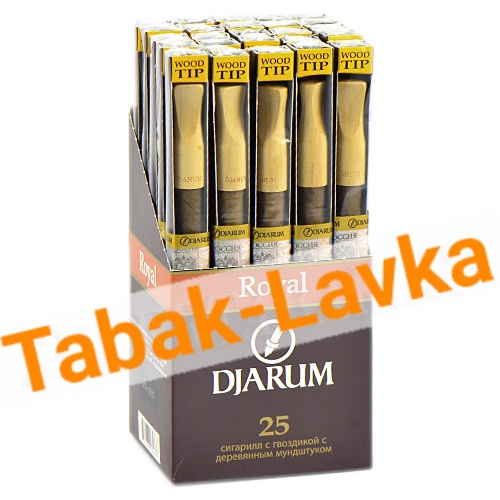 Сигариллы Djarum Royal - Деревянный мундштук (1 шт.)-1