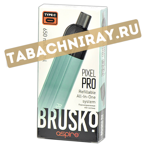 Многоразовая POD-система Brusko PIXEL PRO - Turquoise