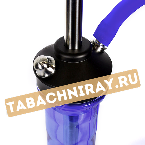 Кальян Amy Deluxe - 004.01 Unio Shisha (bu) - чёрный / синий-1