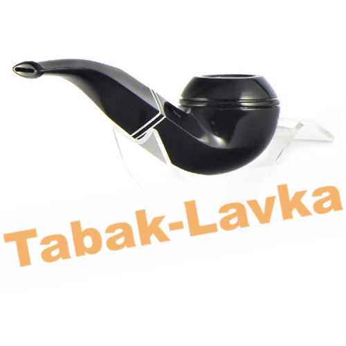 Трубка Peterson Killarney - Ebony 80 (без фильтра)-4