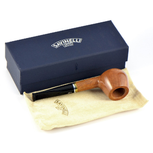 Трубка Savinelli Onda - Smoth KS 345 (фильтр 9 мм)-4