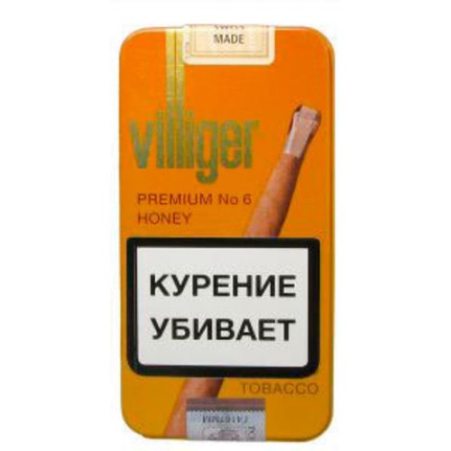 Сигариллы Villiger Premium No6 Honey Filter