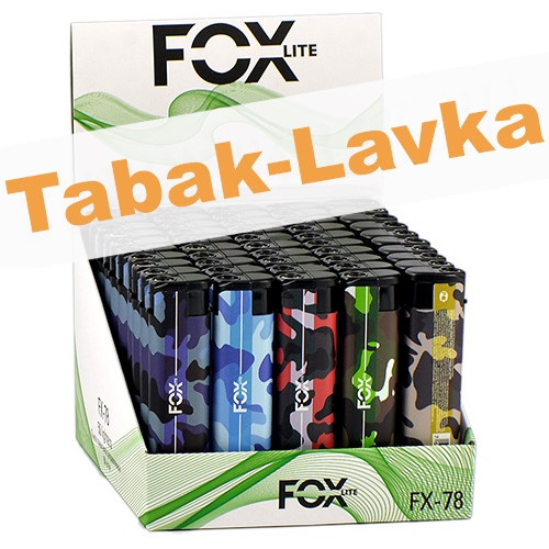 Зажигалка Fox - FX-78 Камуфляж (Пьезо)-1