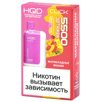 Многоразовая POD-система HQD CLICK - Мармеладные мишки (5500 затяжек) - (1 шт.)