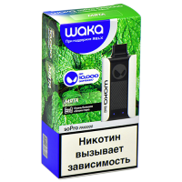 POD-система Waka soPro - 10.000 затяжек - Мята - 2% - (1 шт.)