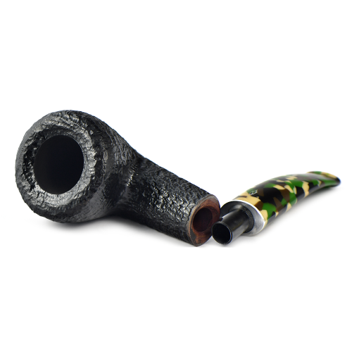 Трубка Savinelli Camouflage - Rustic Black 316 (фильтр 9 мм)-2