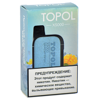 POD система  TOPOL X - 5000 затяжек - Пряное солёное манго - 2% - (1 шт.)