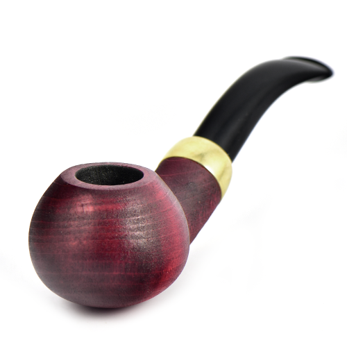 Трубка WoodPipe - Груша 002 - SandBlast Red - (фильтр 9 мм)-5