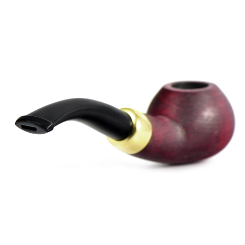 Трубка WoodPipe - Груша 002 - SandBlast Red - (фильтр 9 мм)-2